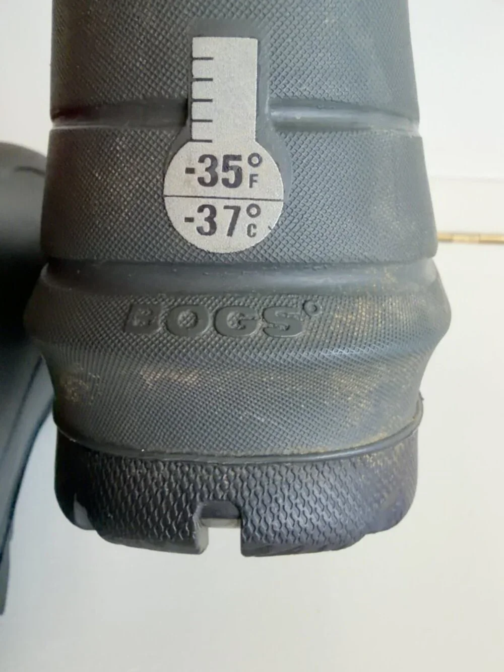 BOGS Kids Size 11 Waterproof Insulated Winter Snow Boots Gray Red (Orangish)
